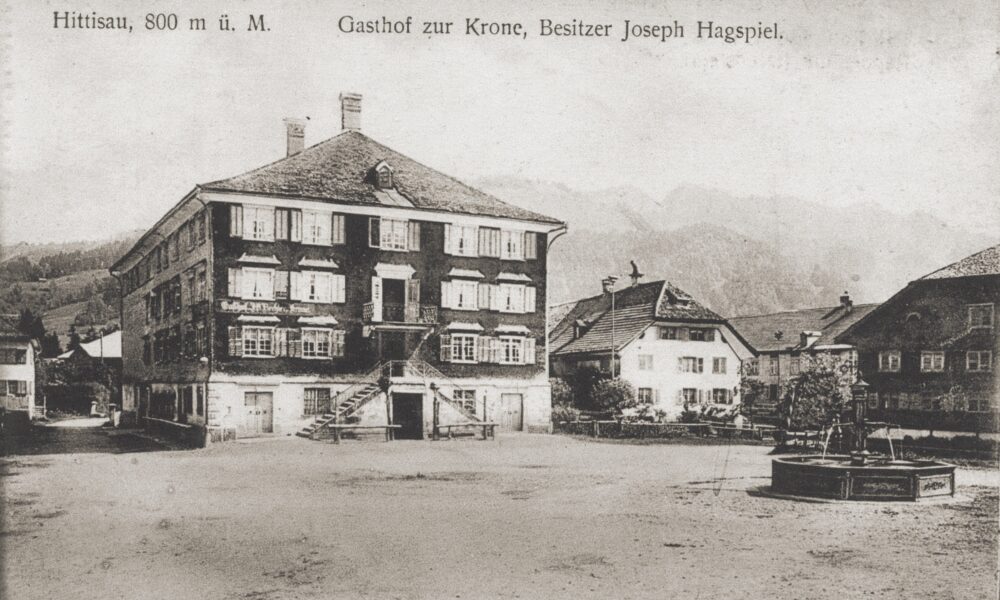 Geschichte Hotel Krone Hittisau