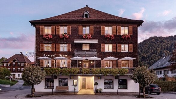 Frontansicht – Foto @Lukas Hämmerle Beitragsbild, Frontansicht Krone Hittisau