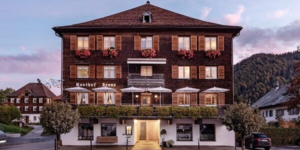 Frontansicht – Foto @Lukas Hämmerle Beitragsbild, Frontansicht Krone Hittisau