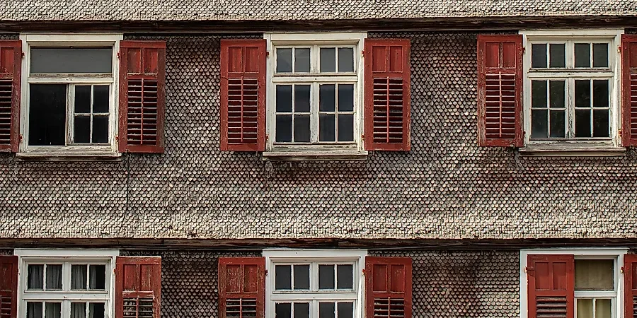 Werkraum Bregenzerwald-Handwerk der Zeit Symbolbild, Schindelfassade