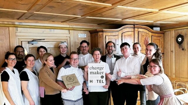 Wir sind ein changemaker HOTEL Gruppenfoto, changemaker, Krone Hittisau