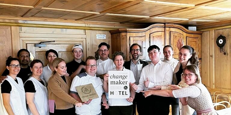Wir sind ein changemaker HOTEL Gruppenfoto, changemaker, Krone Hittisau