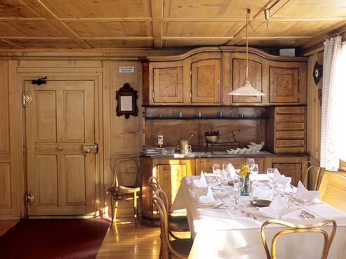 Detailbild, Alte Stube, Krone Hittisau