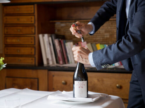 Detailbild, Weinservice, Krone Hittisau