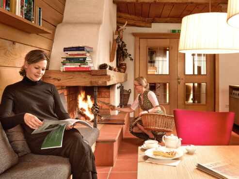 Detailbild, Kaminzimmer, Krone Hittisau