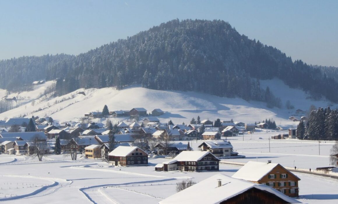 Ortschaft Hittisau im Bregenzerwald