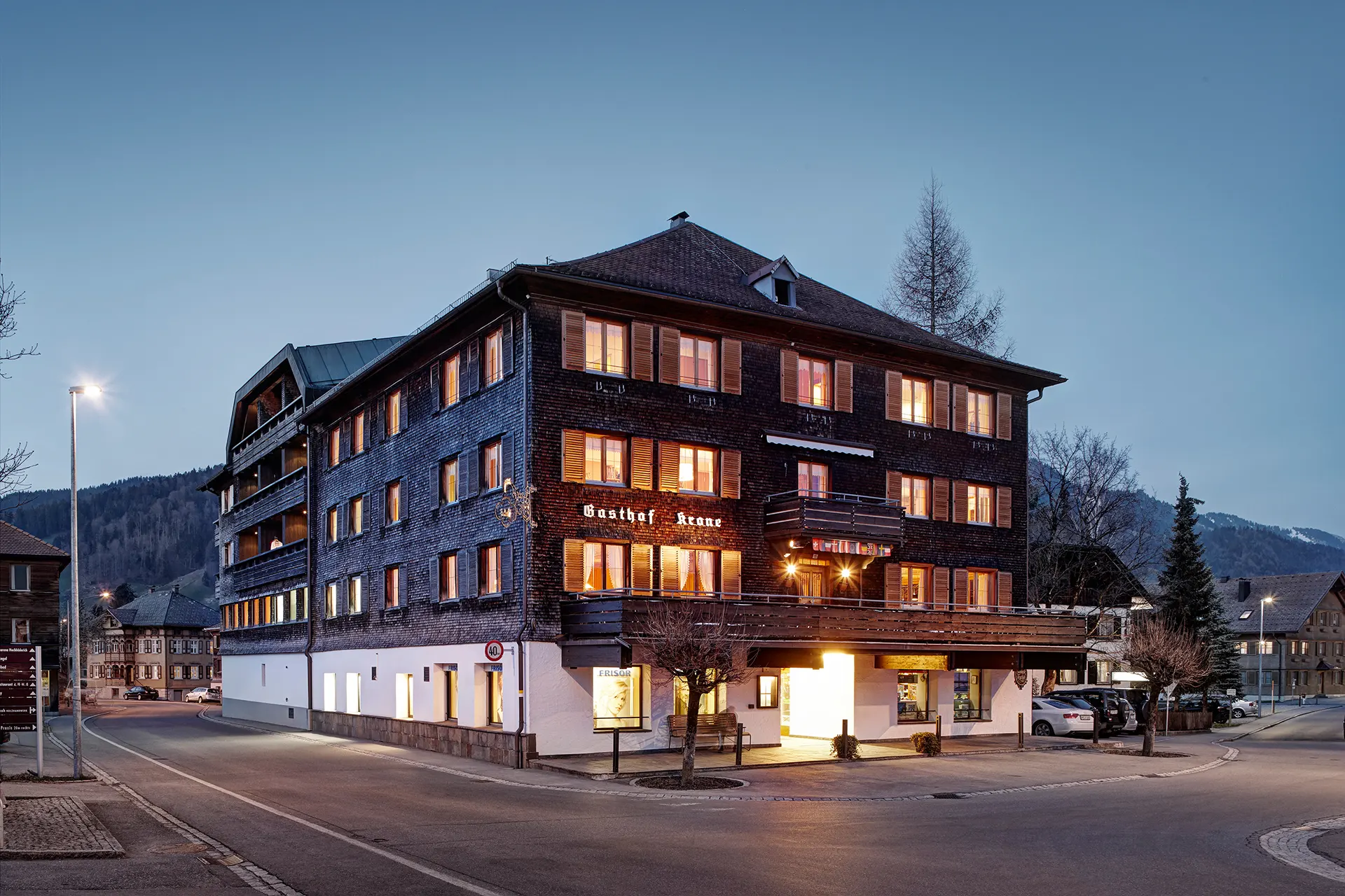 Bernardo Bader und die Krone Hittisau