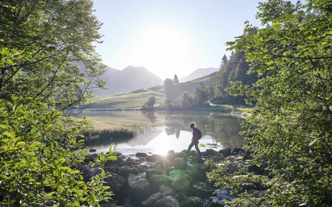 Wandern im Bregenzerwald - Lechknertal Hittisau