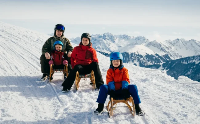 Rodeln im Bregenzerwald