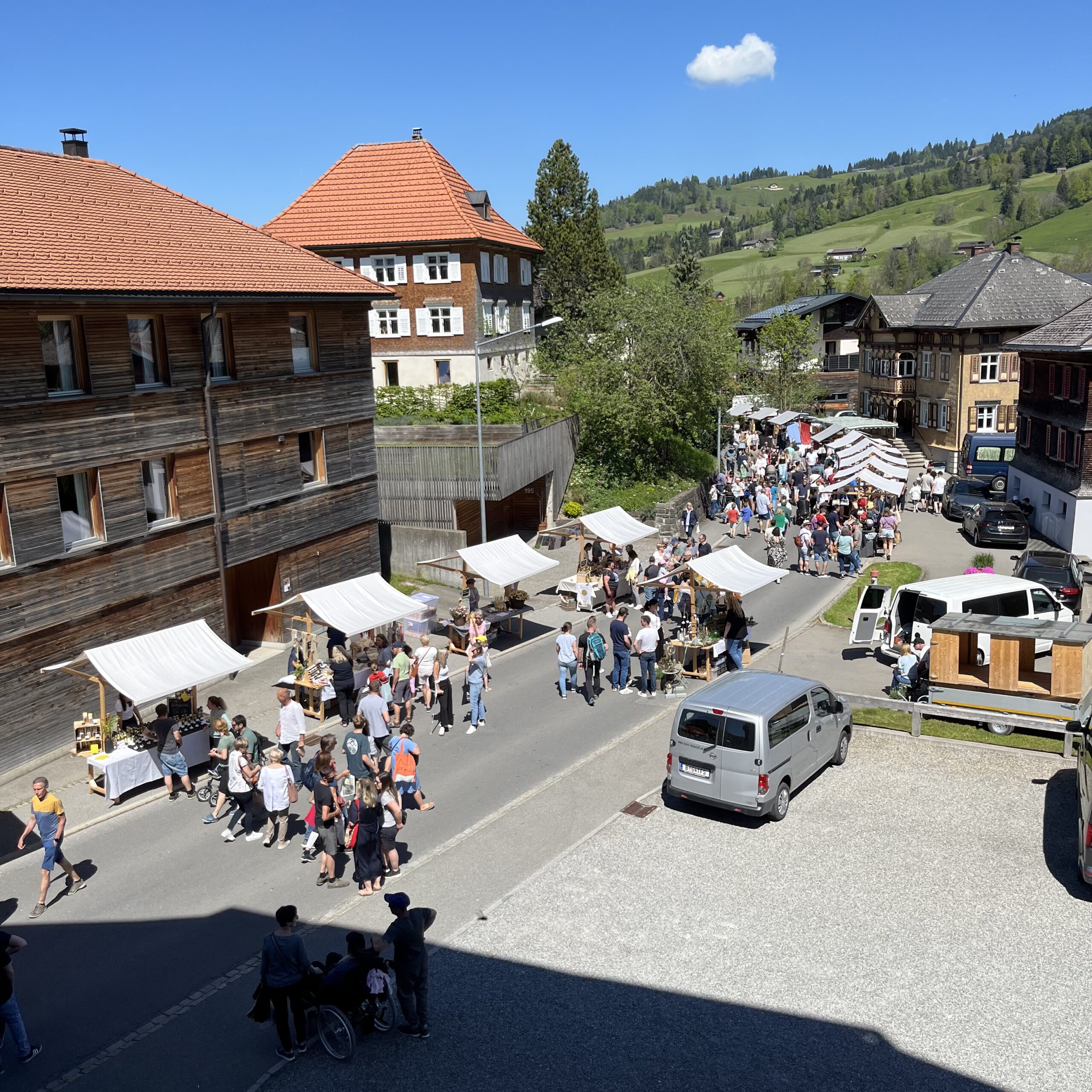 Wäldermarkt in Hittsau