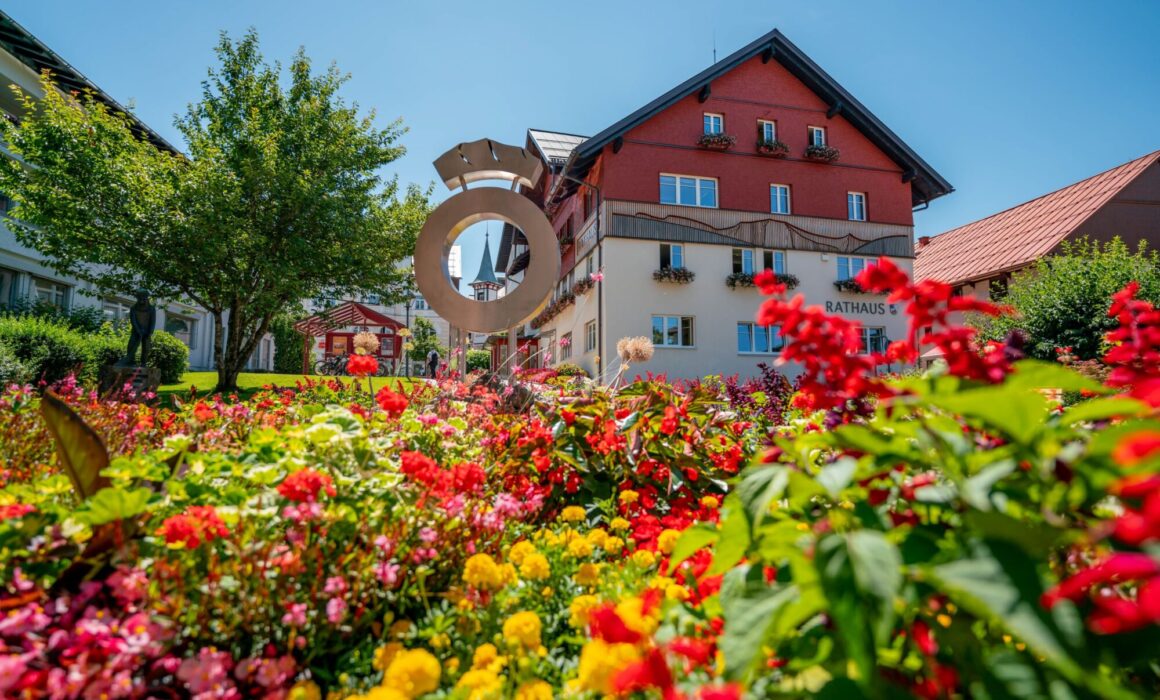 Ortszentrum Oberstaufen im Allgäu