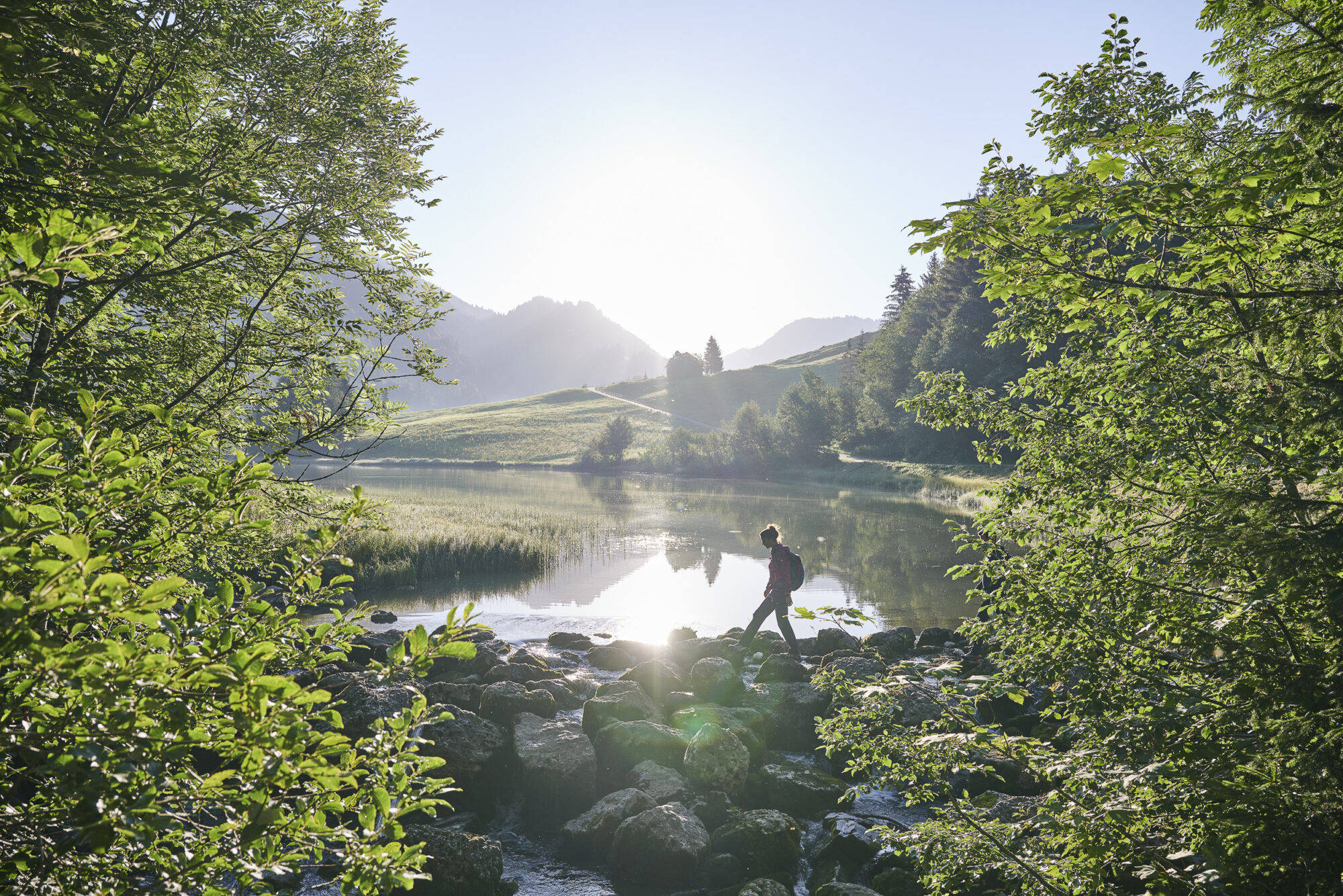 Lecknersee in Hittisau