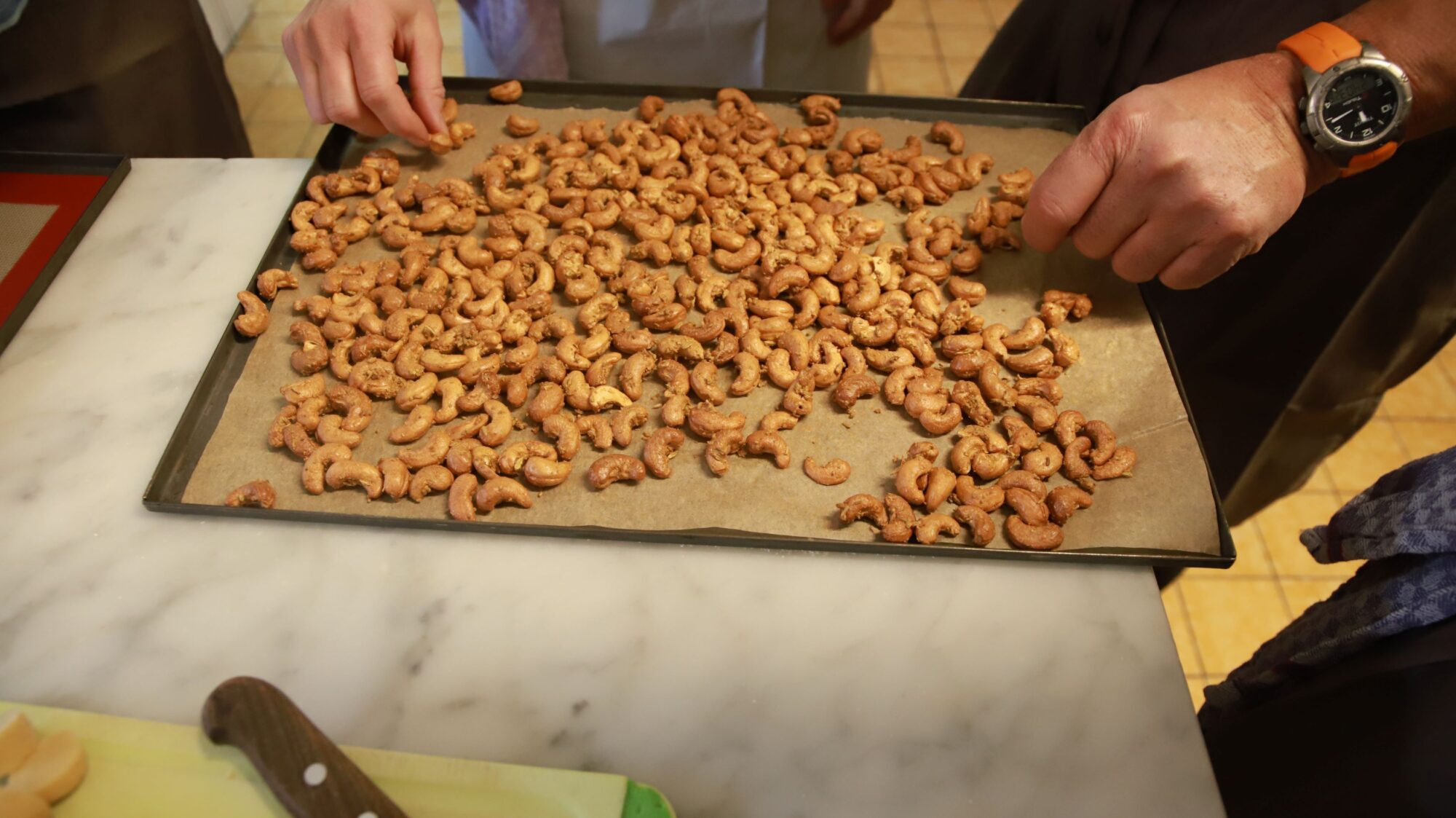 Kochkurs in der Kronenküche März 2026 currycashewkerne